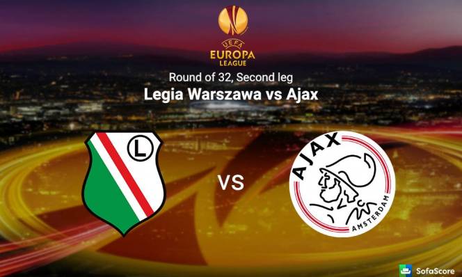 Legia Warszawa vs Ajax, 03h05 ngày 17/02: Món nợ khó đòi