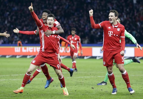 Bayern vs Hamburg, 21h30 ngày 25/2: Bữa đại tiệc cho Hùm