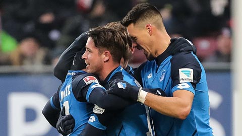 Hoffenheim vs Darmstadt, 21h30 ngày 18/2