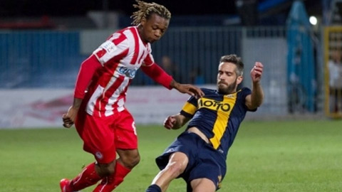 Olympiakos vs Osmanlispor, 01h00 ngày 17/2