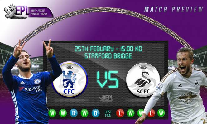 Chelsea vs Swansea, 22h00 ngày 25/2: Mèo lại hoàn mèo