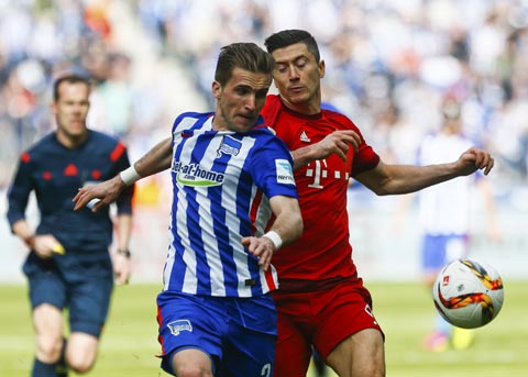 Hertha vs Bayern, 21h30 ngày 18/2: Bộ mặt cũ của Hùm