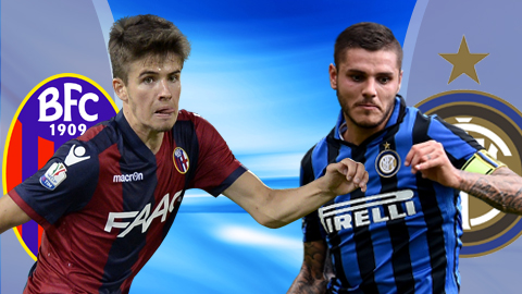 Bologna vs Inter, 18h30 ngày 19/2: Khuất phục kẻ cứng đầu