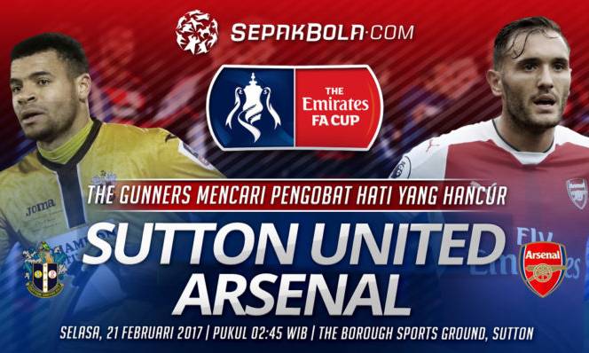 Sutton United vs Arsenal, 02h55 ngày 21/2: Xoa dịu nỗi đau