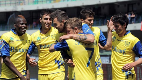 Chievo vs Pescara, 21h00 ngày 26/2