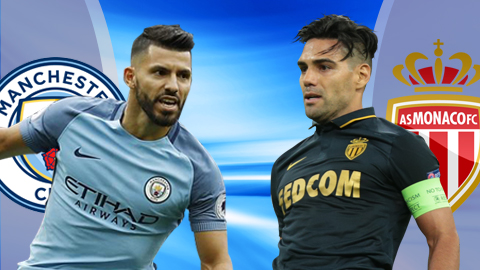 Man City vs Monaco, 02h45 ngày 22/2: Oanh tạc Etihad
