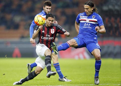 Milan vs Sampdoria, 18h30 ngày 5/2: Tiếp đà sa sút