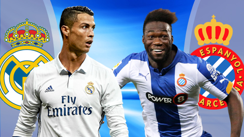 Real Madrid vs Espanyol, 22h15 ngày 18/2: Tăng tốc tới ngai vàng