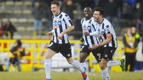 Chievo vs Udinese, 21h00 ngày 5/2