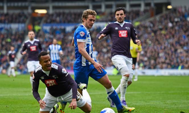 Brighton vs Derby County, 02h45 ngày 11/03: Quá khó cho đội khách