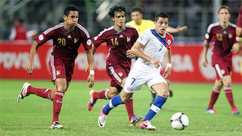 Chile vs Venezuela, 05h00 ngày 29/03