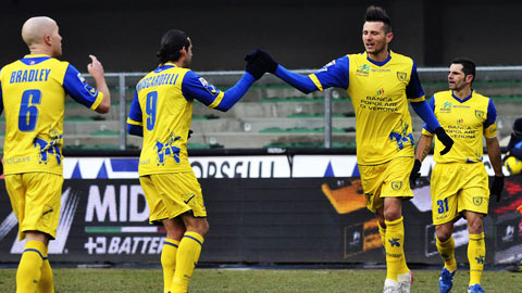 Chievo vs Empoli, 21h00 ngày 12/3