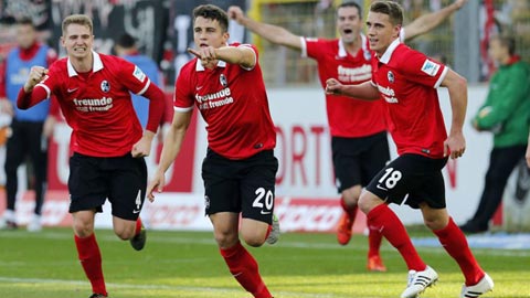 Frankfurt vs Freiburg, 21h30 ngày 5/3