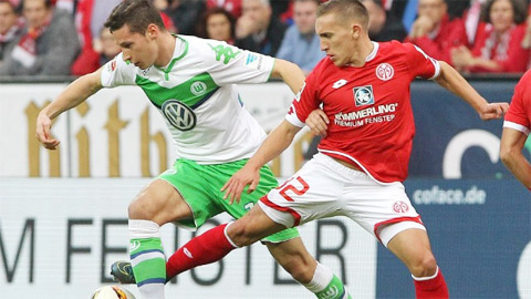 Mainz vs Wolfsburg, 21h30 ngày 4/3