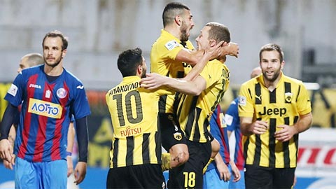 Panionios vs AEK Athens, 00h30 ngày 07/03