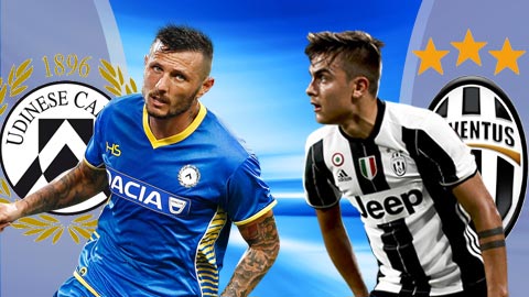 Udinese vs Juventus, 21h00 ngày 5/3: Juve chỉ cần 1 hiệp…