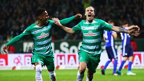 Bremen vs Hamburg, 20h30 ngày 16/04
