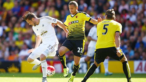 Watford vs Swansea, 21h00 ngày 15/4