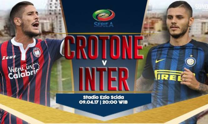 Crotone vs Inter Milan, 20h00 ngày 09/4: Khẳng định vị thế