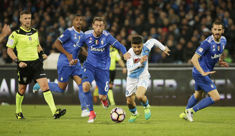 Napoli vs Juventus, 01h45 ngày 6/4: Bài test về bảo vệ lợi thế