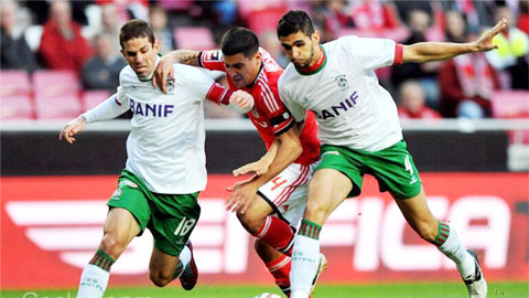 Benfica vs Maritimo, 00h15 ngày 15/4