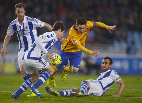 Barcelona vs Sociedad, 01h45 ngày 16/4: Nỗi buồn tái diễn