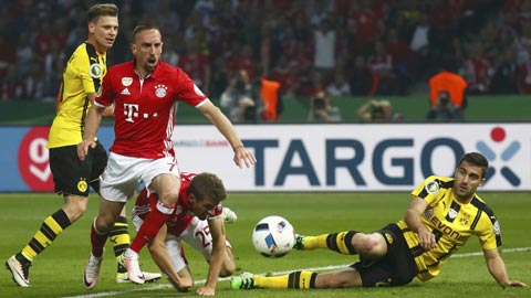 Bayern vs Dortmund, 23h30 ngày 8/4