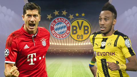 Bayern vs Dortmund, 23h30 ngày 8/4