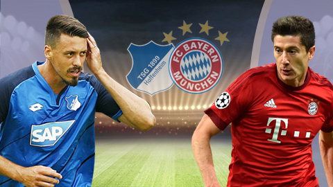 Hoffenheim vs Bayern, 01h00 ngày 5/4: Không thể vuốt râu hùm