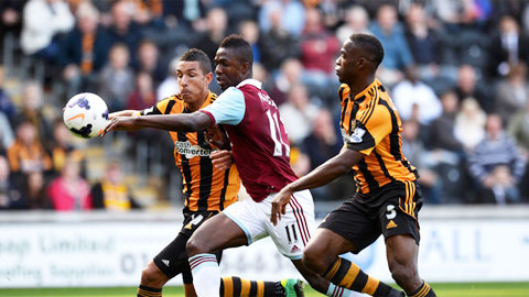 Hull vs West Ham, 21h00 ngày 1/4