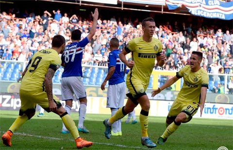 Inter vs Sampdoria, 01h45 ngày 4/4: Mười thành công lực