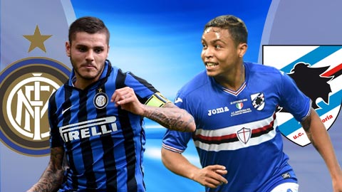 Inter vs Sampdoria, 01h45 ngày 4/4: Mười thành công lực