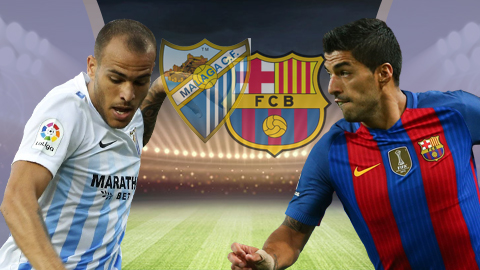 Malaga vs Barcelona, 01h45 ngày 9/4: Lấy đà trước thềm đại chiến