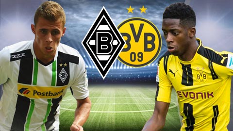 M’gladbach vs Dortmund, 23h30 ngày 22/4: Dortmund tụt dốc