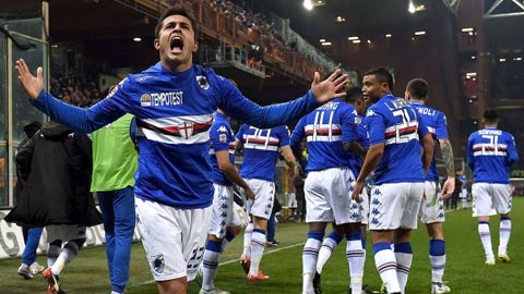 Sassuolo vs Sampdoria, 23h00 ngày 15/4