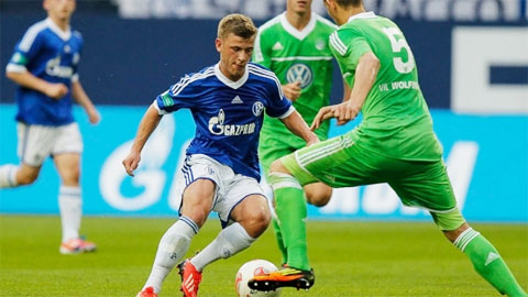 Schalke vs Wolfsburg, 20h30 ngày 8/4