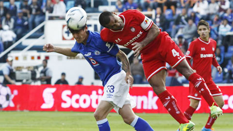 Toluca vs Cruz Azul, 09h00 ngày 14/4