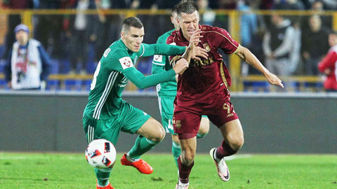 Tom Tomsk vs Rubin Kazan, 19h00 ngày 10/4