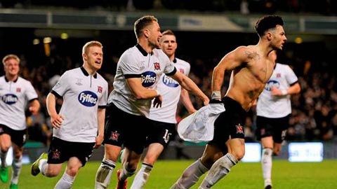 Dundalk vs Derry City, 01h45 ngày 24/05