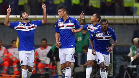 Sampdoria vs Chievo, 20h00 ngày 14/5