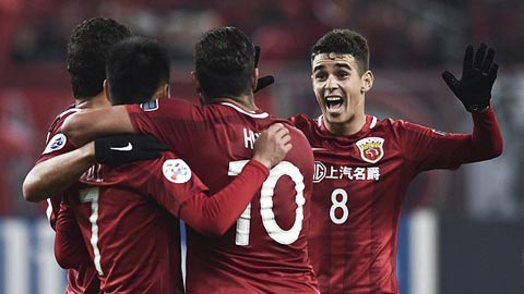 Shanghai SIPG vs Jiangsu Suning, 19h00 ngày 24/5