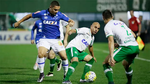 Chapecoense vs Cruzeiro, 07h30 ngày 2/6