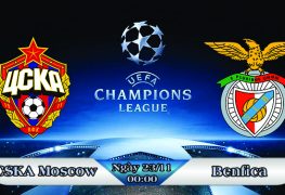 Soi kèo bóng đá CSKA Moscow vs Benfica 00h00, ngày 23/11 Champions League