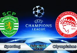 Soi kèo bóng đá Sporting vs Olympiakos Piraeus 02h45, ngày 23/11 Champions League