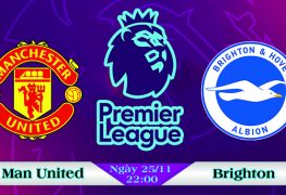 Soi kèo bóng đá Manchester United vs Brighton 22h00, ngày 25/11 Premier League