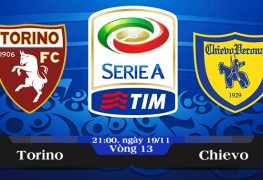 Soi kèo bóng đá Torino vs Chievo 21h00, ngày 19/11 Serie A