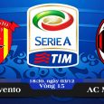Soi kèo bóng đá Benevento vs AC Milan 18h30, ngày 03/12 Serie A